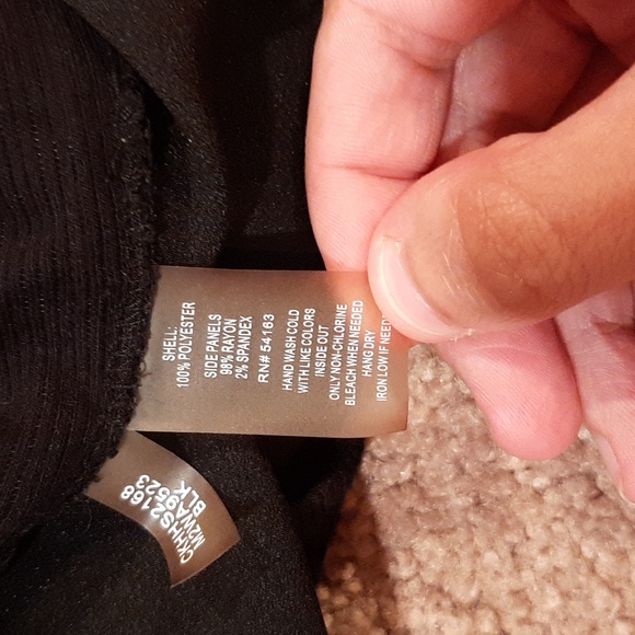 Calvin Klein Black Button-Down Shirt (Small) - Picture 10 of 10